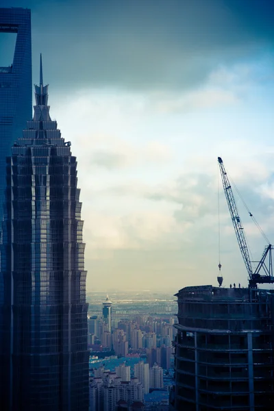 Lujiazui Financial Center — Stock Photo, Image