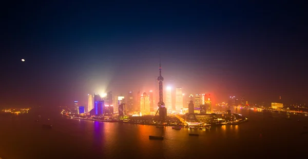 Shanghai at night — Stock Photo, Image