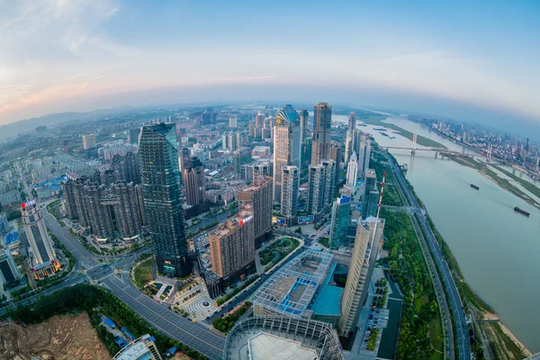 Stadt aus der Luft — Stockfoto
