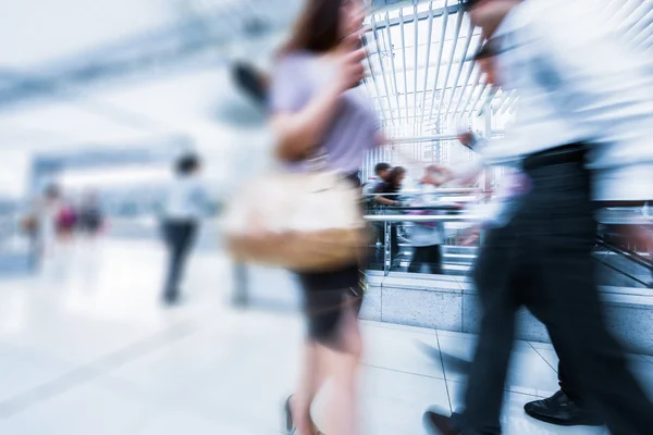 Passeggeri in movimento — Foto Stock