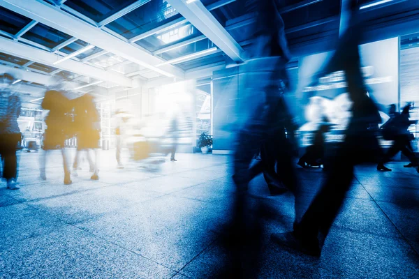 Passeggeri in movimento — Foto Stock