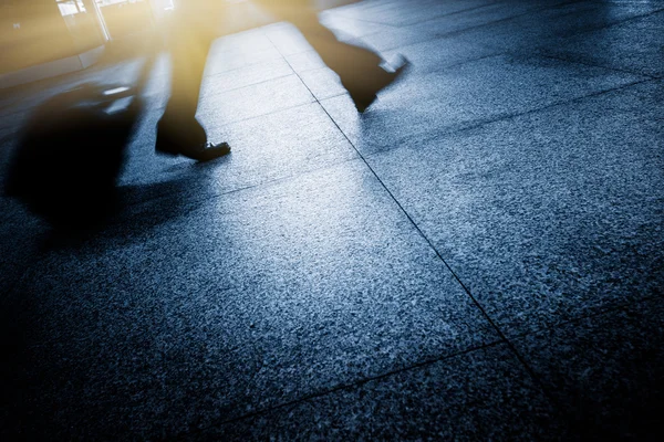 Pasajeros en movimiento — Foto de Stock