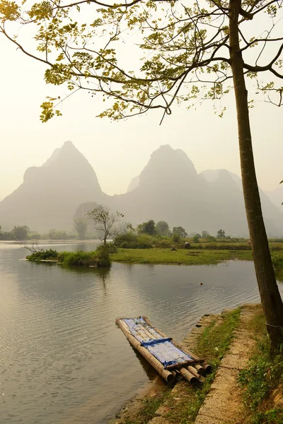 Landschaft in Yangshuo Guilin, China — Stockfoto