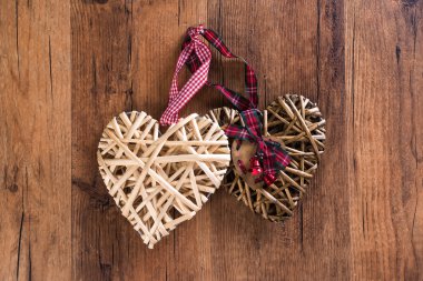 Noel süslemeleri kalp