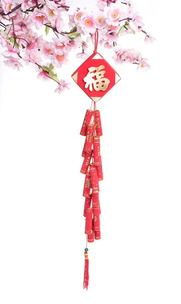 Traditional Chinese Knot Mean Good Bless — Stock Photo, Image