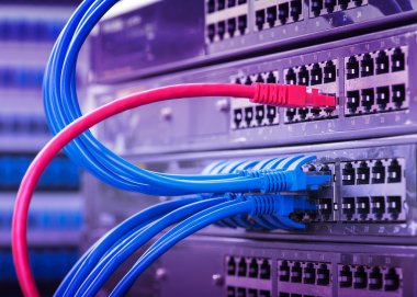 Ağ anahtarı ve ethernet kabloları, Veri Merkezi Konsepti.