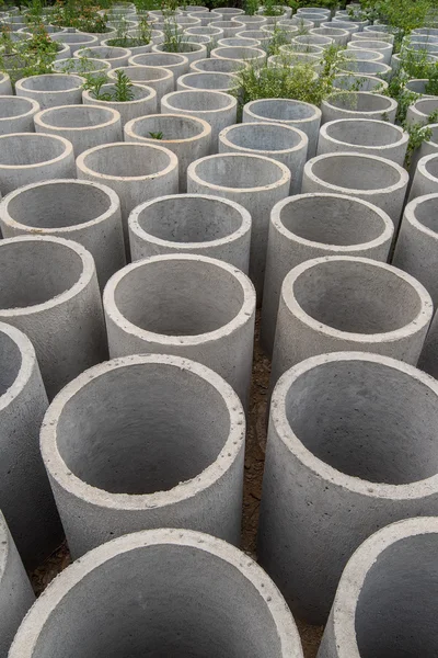 Concrete Pipe Outdoor — Stock Photo, Image