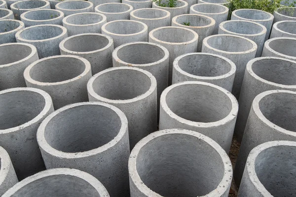 Concrete Pipe Outdoor — Stock Photo, Image