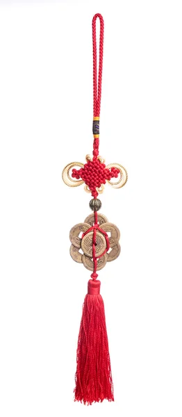 Chinese lucky knots used during spring festival — Stock Photo, Image