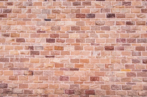 El rustik taş duvar yapımı — Stok fotoğraf