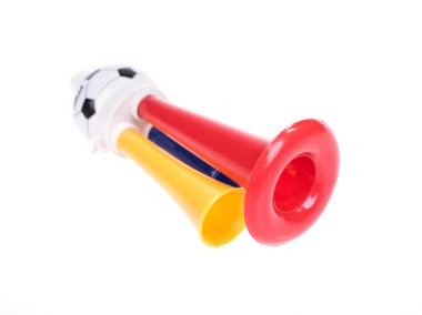 futbol futbol fan trompet üçlü