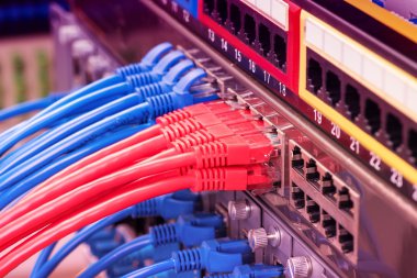 Ağ anahtarı ve ethernet kabloları, Veri Merkezi Konsepti.