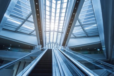 Havalimanı terminalinin modern mimari
