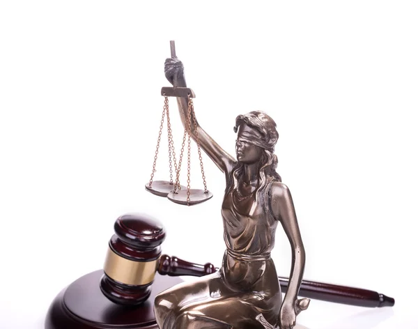 正義、法律概念の女神像 — ストック写真