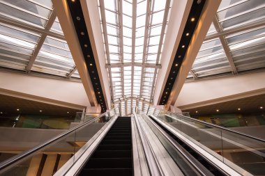 Havalimanı terminalinin modern mimari