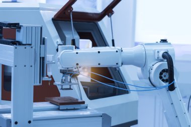 robot el tezgahları Sanayi Üretim Fabrikası'nda