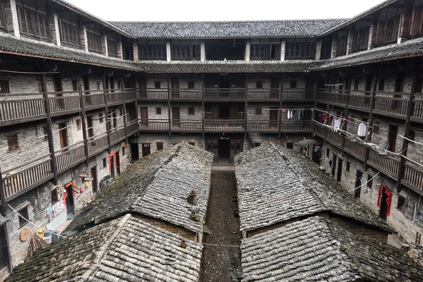 Hakka inneslutna i Jiangxi, Kina — Stockfoto