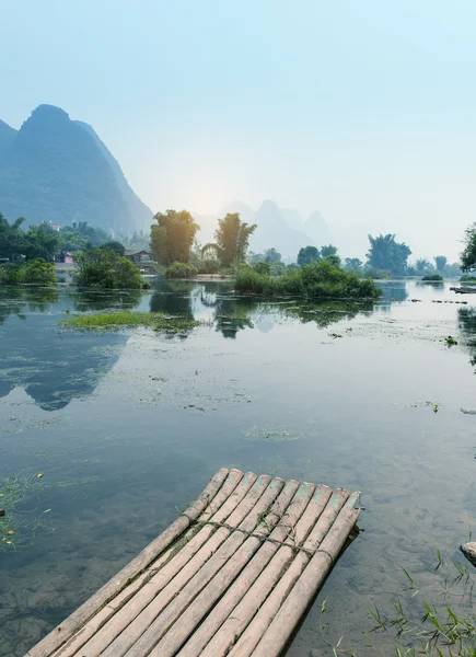 Landscape Yangshuo Guilin China — Stock Photo, Image