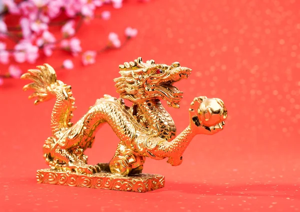 New Year Decoration Dragon Art — Stock Photo, Image