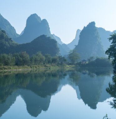 GuangXi, Çin 'de manzara