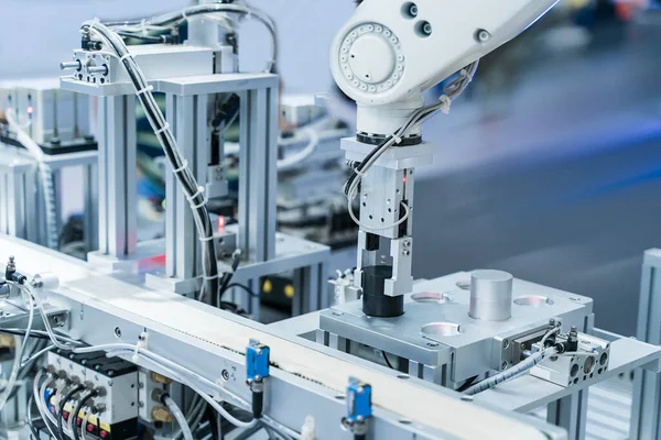 Automatisch Gereedschapswerktuig Industriële Fabriek Smart Factory Industry Concept — Stockfoto