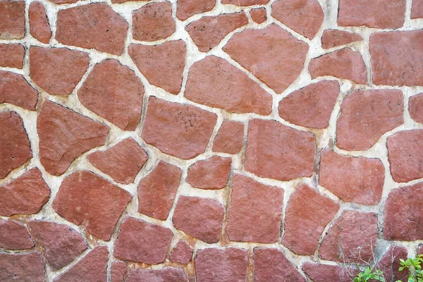 Textura Pared Roca Rústica Marrón — Foto de Stock