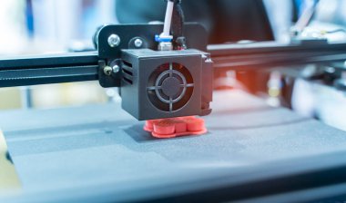 3D yazıcı veya katkı maddesi imalatı ve robot otomasyon teknolojisi.
