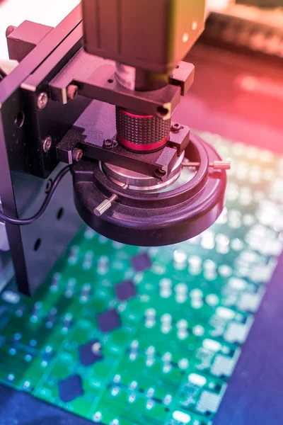 Robotvisie Sensor Camerasysteem Intellegentie Pcb Fabriek — Stockfoto