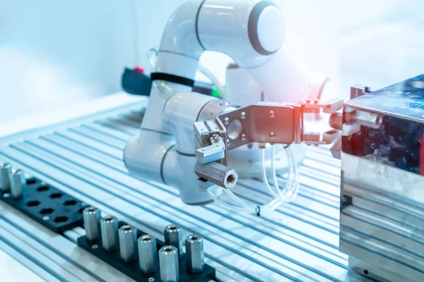 Automatische Werkzeugmaschine Industrieller Fertigung Fabrik Smart Factory Industry Konzept — Stockfoto