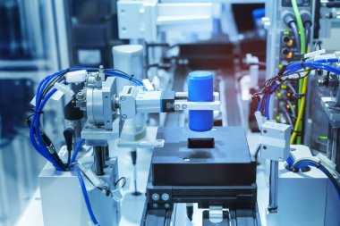 Robot sapının sapına robotik pnömatik girdi