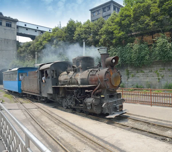 Ferrocarril de vía estrecha — Foto de Stock