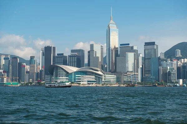 Přístav Hongkong victoria — Stock fotografie