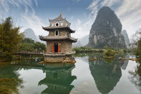 Landschap in Guilin, China — Stockfoto