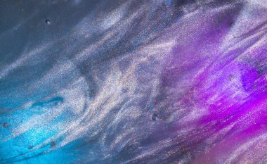 Soyut desenli neon arka plan şeffaf balçık, Sıvı sanat jeli arka plan.