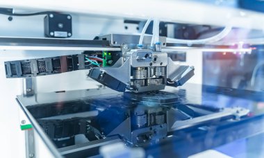 3D yazıcı veya katkı maddesi imalatı ve robot otomasyon teknolojisi.