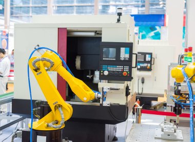 robot el tezgahları Sanayi Üretim Fabrikası'nda