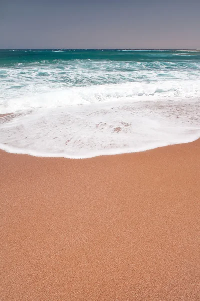 Stranden och havet — Stockfoto