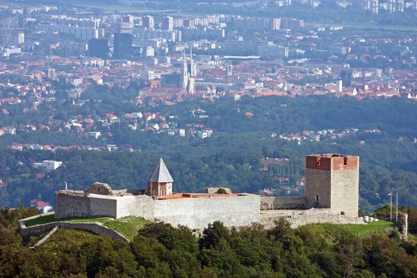 Medvedgrad, kasteel in de buurt van de stad van Zagreb — Stockfoto