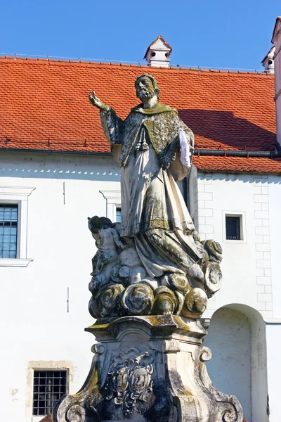 Estátua de santo Ivan Nepomuk — Fotografia de Stock