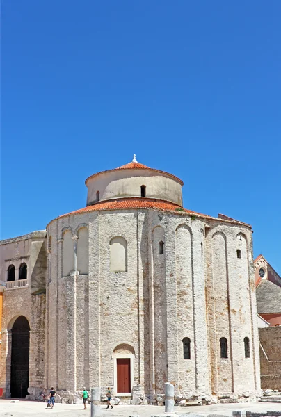 Hırvatistan 'ın Zadar kentindeki St. Donat Kilisesi — Stok fotoğraf