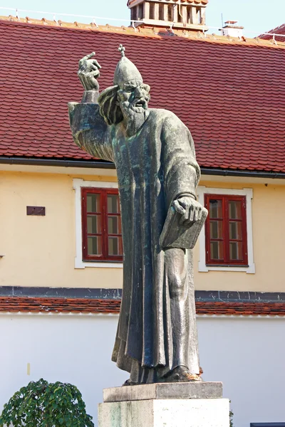 Staty av Gregory av nin — Stockfoto