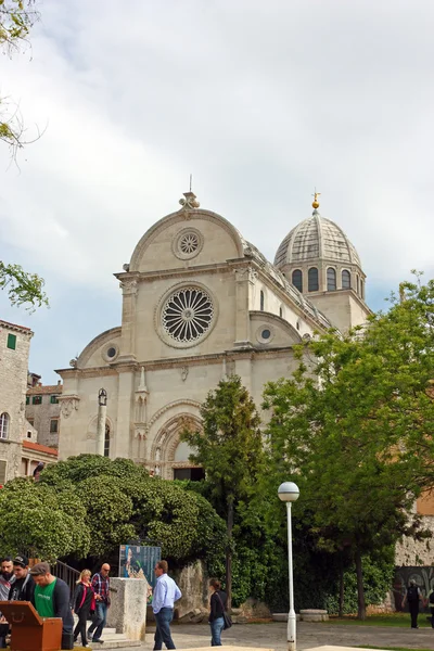 Katedralen i sibenik — Stockfoto