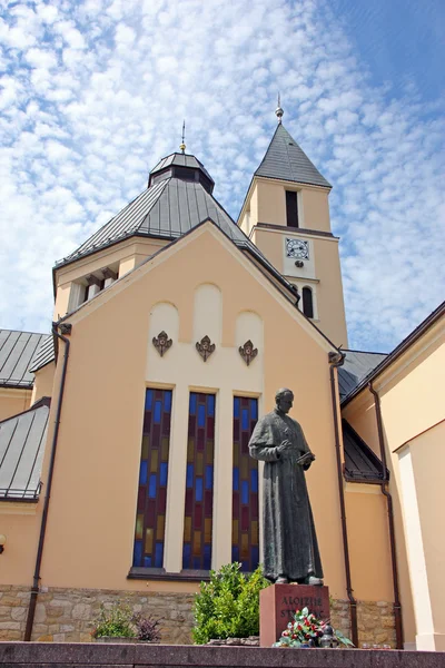 Posąg Alojzije Stepinac, Krašić, Chorwacja — Zdjęcie stockowe