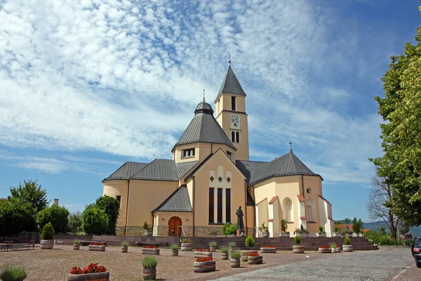 Kirche in krasic, Kroatien — Stockfoto