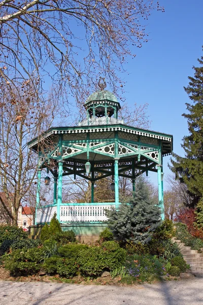 Wooden pavilion, Koprivnica — Stock Photo, Image