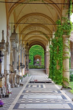Mirogoj Arcade, mezarlığı