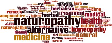 Naturopathy kelime bulutu