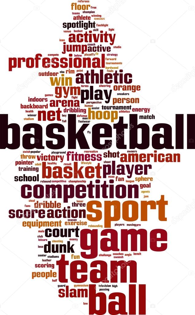 Baloncesto palabra nube Vector de stock por ©Boris15 59761763