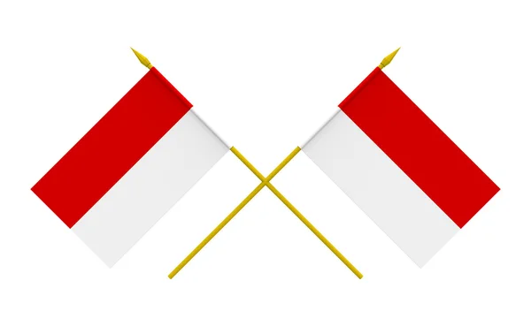 Flags, Indonesia — Stock Photo, Image