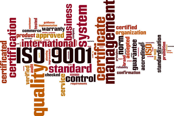 Облако слов ISO 9001
